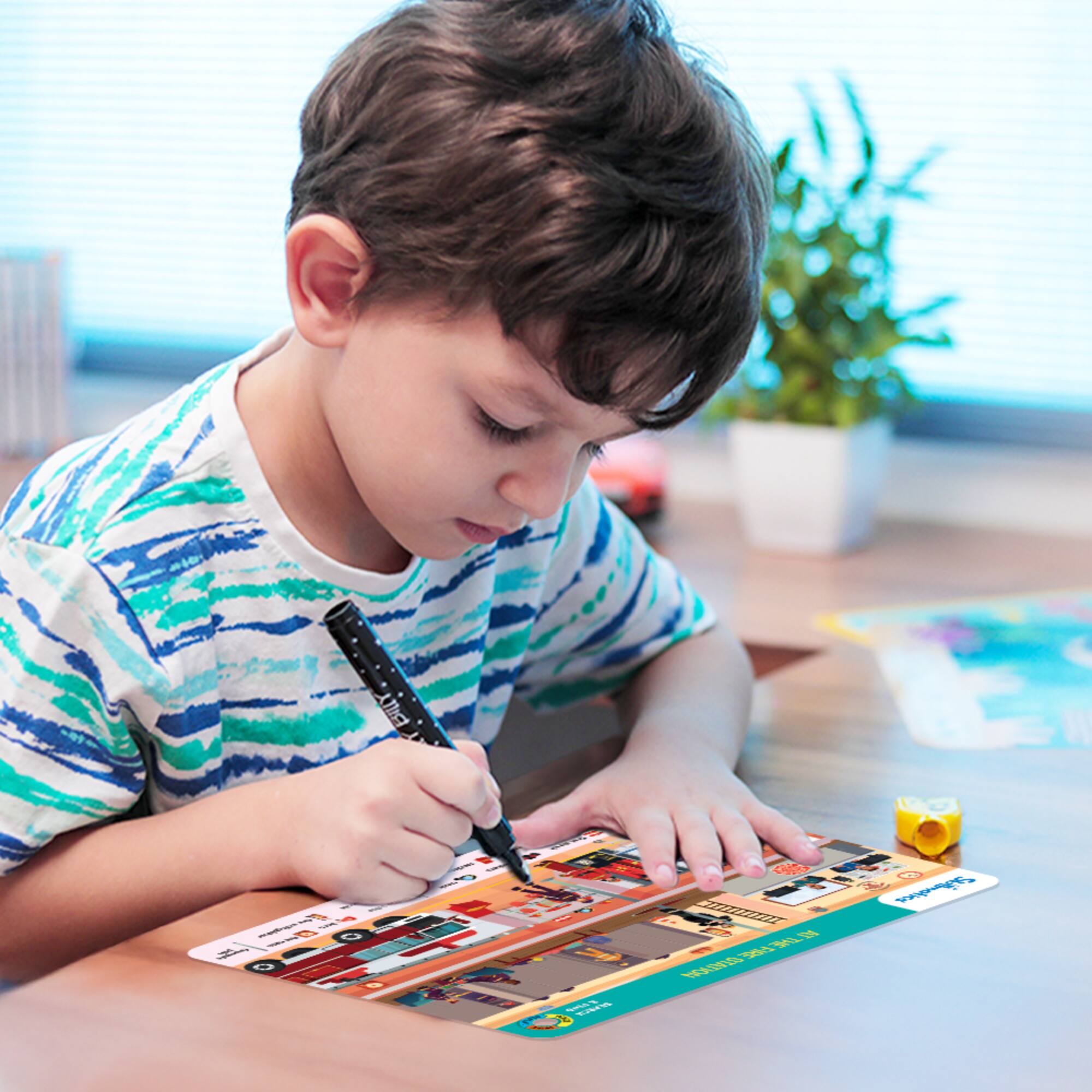 Skillmatics® Search & Find Write & Wipe Activity Mats